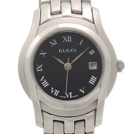 Gucci GUCCI 5500L 不銹鋼石英模擬顯示黑色錶盤女士手錶 [二手]