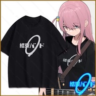 Bocchi the Rock Gotoh Hitori Ijichi Nijika Anime Cosplay T-Shirt