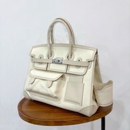 Hermès Birkin 手提包 奶昔白