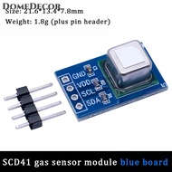 DomeDecor Scd40 scd41 Mô-đun cảm biến khí nhiệt độ và độ ẩm 2-in-1 I2C thông tin liên lạc công cụ