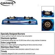 Dapur gas stainless steel Dawa/Dawa double burner stainless steel gas stove(ready stock)