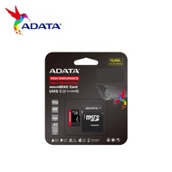 ADATA High Endurance microSDXC Memory Card With A2 U3 Rating and SD Adapter -  64GB / 128GB / 256GB 