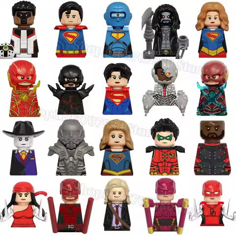 New Hot toys Building Blocks Superhero DC Series G0189 KT1071 Hot movie characters brick block toys 