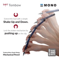 Tombow DPA-131E Mono Graph Shaker Mechanical Pencil - 0.3 mm -LIME