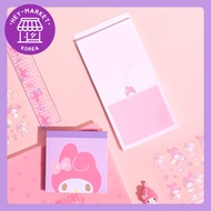 [DAISO KOREA] My Melody Memo pad (1pcs 100 sheets) Sanrio / Kitty / Note pad / Cute memo / School / 