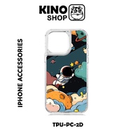 KINOSHOP iPhone case [KN 711] heat transfer printing with transparent white border 15 Pro Max 11 12 