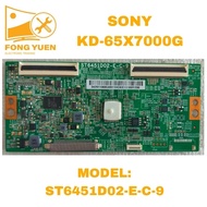 SONY TV TCON BOARD KD-65X7000G