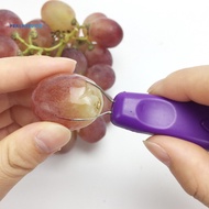 PEK-Grape Peeler Vegetable Cutter Fruit Slicer Cherry Kitchen Gadget Peeling Tool