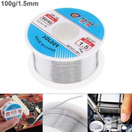 60/40 100g 1.5mm Tin Fine Wire Core 2% Flux Welding Solder Wire with Rosin and Low Melting Point for