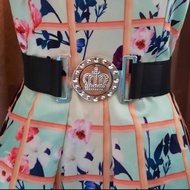 Belt woman elastis ikat pinggang karet melar strecht gesper wanita fashion korea