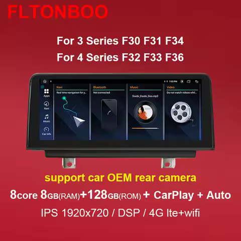 DSP IPS Android Car GPS Navigation radio Multimedia player for BMW 3 Series F30 F31 F34 For BMW 4 Se