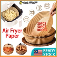 【Local 24Ship】 100pcsAir Fryer paper Non-Stick Disposable Paper air fryer baking paper air fryer accessories