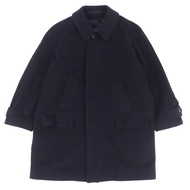 成色極佳 △ Burberrys 復古羊毛顏色風衣，海軍藍，尺寸約 L，英國製造，男士款，非常推薦 ◎