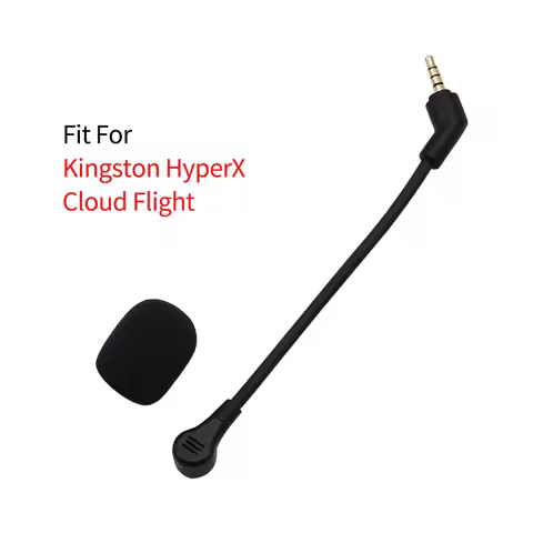 1pc Microphone Replacement MIC for HyperX Cloud Flight Wireless Gaming Headset for Kingston Hyper X 
