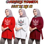 MERAH Girls' T-shirts, Competition Tops, Happy Birthday Sweatshirts, Agustysan, Red and White, Girls