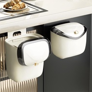 9L Wall Mounted Dustbin with Cover Bin Trash Dustbin Tong Sampah Dapur Side Dustbin Hanging Dustbin 