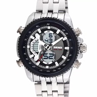 SKMEI Casio Dual Time Men Sport LED Watch Anti Air Water Resistant WR 30m AD0993 Jam Tangan Pria Tal