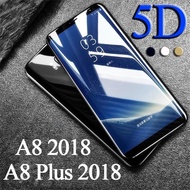 Tempered GLASS 5D SAMSUNG GALAXY A8 PLUS 2018 FULL COVER