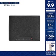 Tommy Hilfiger กระเป๋าสตางค์ ผู้ชาย รุ่น AM0AM14788 BDS - สีดำ