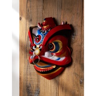 mask halloween halloween Lion Dance Mask Oriental Lion Dance Full Face Manual Lion Dance Mask Perfor