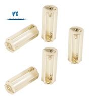 Flashlight Cylindrical 3 x AAA Battery Plastic Holder Box 5Pcs