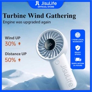 JISULIFE Life4 Portable 3600mAH & 5000mAH Fan 5 Speed Option Safety Lock Design Smart LED 13Hours Ba