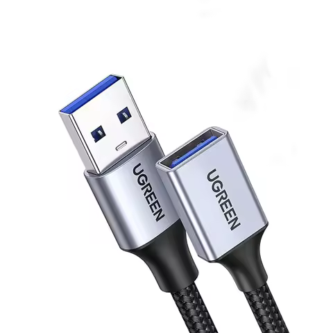 UGREEN USB Extension Cable USB Extender USB 3.0 Extension Cable Nylon Braided PC Data Cable Male to 