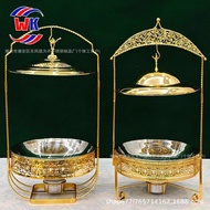 Luxury Buffet South Africa warmer Hotel Novel Dining Stove Lace Alcohol Pot buffetfood Stick Diamond