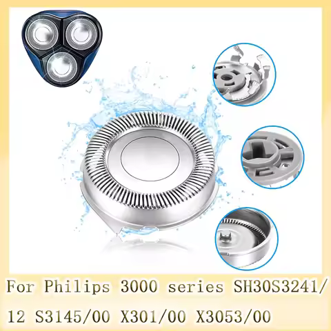 Shaver Blade Suitable for Philips 3000 Series SH30S3241/12 S3145/00 X301/00 X3053/00 X3021/00 S3342/