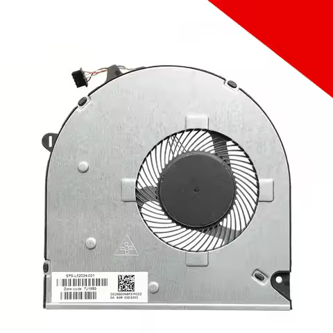 cpu cooling fan for HP 15-du 15s-du 15-DW TPN-C139 L52034-001 250 G8 / 255 G8 / 255 G9 / 250 G9 Note