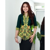 [KL Ready Stock] Borneo Athaya Embroidered Kebaya Viral Kebaya Stretch Kebaya Modern Kebaya Viral Ma