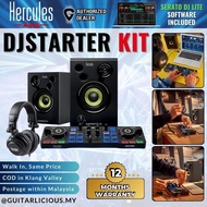 Hercules DJ Control Starter Kit Beginners w Starlight Controller, 32 DJ Speakers &amp; HDP DJ M 40.2 Headphones / DJStarter