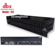 ORIGINAL Equalizer DBX231 Ekualiser Dbx 231 Dbx-231