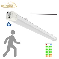 ZL 4FT 36W LED Batten Light IP66 IK10 Waterproof | Microwave Sensor 3-Step Dimming (100%/20%/OFF) | 
