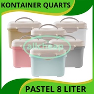 IK - CONTAINER BOX QUARTS PASTEL 8 LITER CONTAINER PICNIC BOX STORAGE