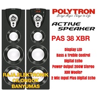 Speaker POLYTRON PAS 38 XBR Aktif Polytron PAS38 Subwoofer Bass Spi