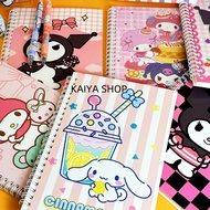 Student Sanrio A5 notebook Melody Kuromi Cinnamoroll notebook A5 Student Sanrio notebook Melody Kuro