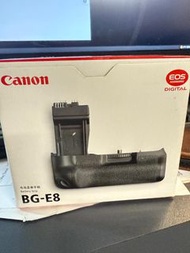 全新 Canon bg-e8 電池