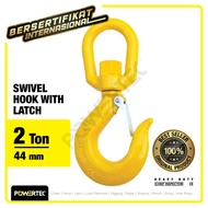 Swivel Hook with Latch 2 Ton