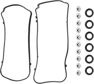 Valve Cover Gasket Set 3.5L 3.7L Compatible with Honda Pilot Accord Odyssey Ridgeline 2008-2015, Acu