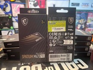 全新 MSI 行貨5年保 PS5 可用 2TB M.2 SSD 非光碟版 數碼版 SLIM PRO