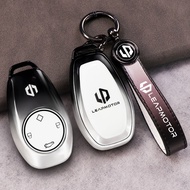 Gradient Transparent Car Key Case For Leapmotor C11 C01 B10 C10 T03 B05 B01 TPU Smart Key Remote Cov