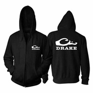 Drake Hoodie Zipper Cotton Fleece Jacket