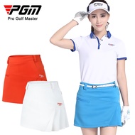 PGM Golf Skirt Ladies Pants Skirt Zipper Fashion Pleated Skirt