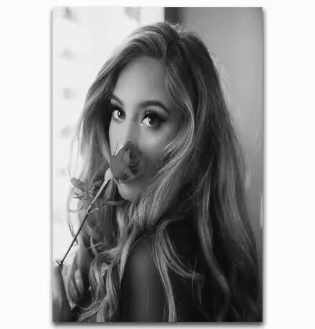 New Alina Baraz Pop Beauty Singer Music-Silk Art Poster Wall Sticker Decoration Gift