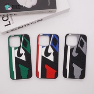 Case iphone 7/8/X/11/12/13/14/15 Pro Max 3D Image Motif Nike Shoes Softcase TPU Ip Anti Yellow