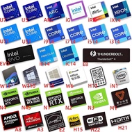 Stickers New Style Original ULTRA i7 i5 i9 U9 ARC U7 Notebook Desktop 14th Generation Computer cpu S
