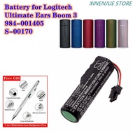 Speaker Battery 3.7V/2600mAh/3400mAh for Logitech Ultimate Ears Boom 3, 984-001405,S-00170,T12368201
