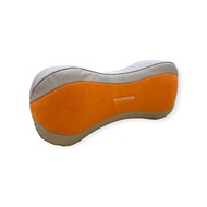 DK SCHWEIZER " Kacang " Lumbar Leather Pillow with Genuine Alcantara