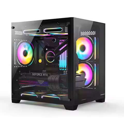 Desktops Pc I3 12100 I5 I7 12400 H610m 16G DDR4 RX580 1660 Super Gaming Pc Computer